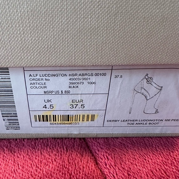 Authentic Burberry ankle boots - Picture 7 of 7